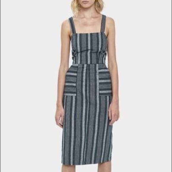 Steven Avie Stripe Woven Dress - Picture 3 of 3